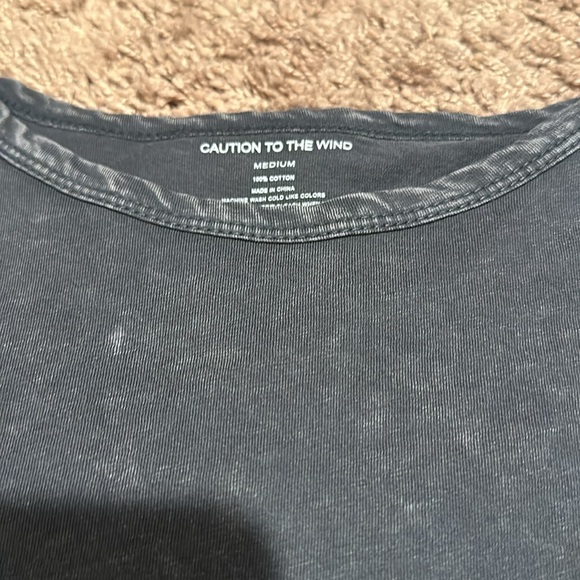 Gray long sleeve blouse - Picture 4 of 4